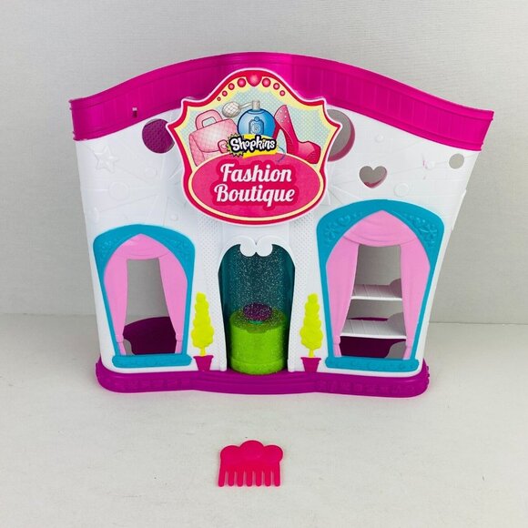 Shopkins Fashion Boutique Shop Push Up Elevator Store Shelves Pretend Playset - Picture 1 of 12